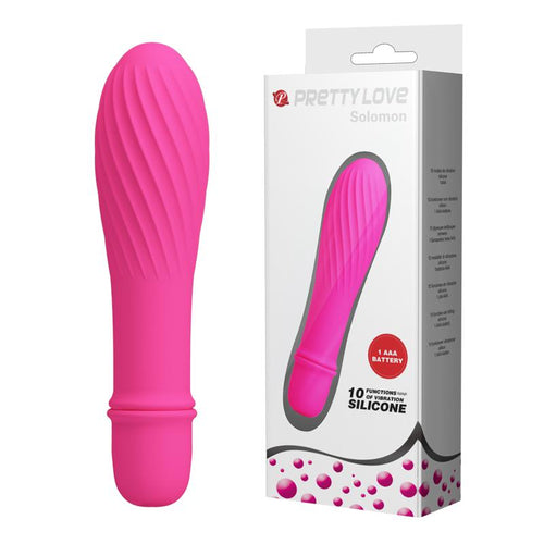 Battery G-Spot Vibrator Hot Pink 137mm 