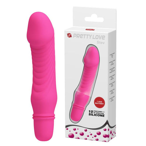 Dolphin Vibrator Hot Pink 