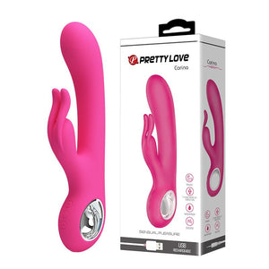 Rabbit Vibrator Soft Pink "Carina"