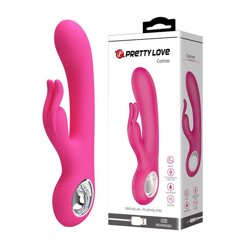 Rabbit Vibrator Soft Pink 
